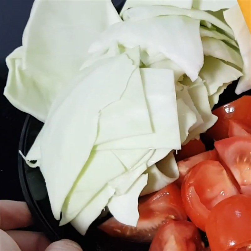 Step 1 Prepare the ingredients for Bun Cha Ca Da Nang