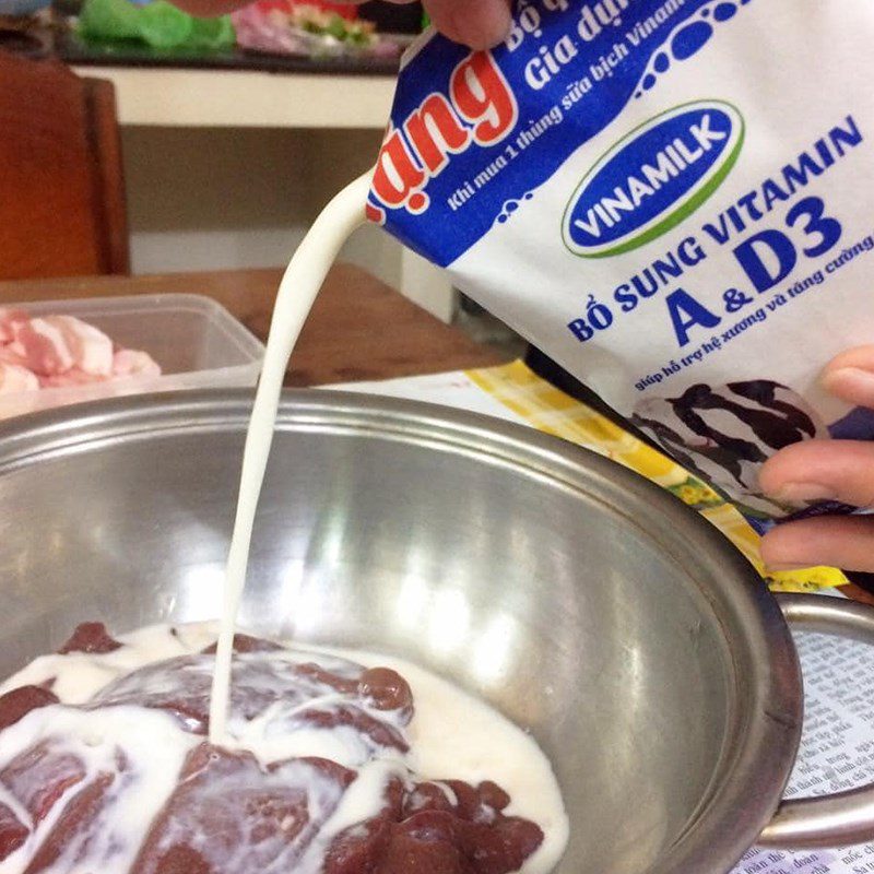 Step 1 Prepare the ingredients for pork liver pate with pork