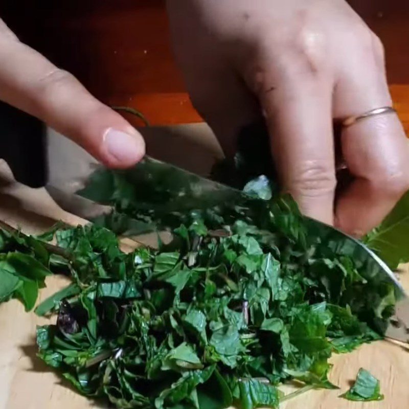 Step 2 Prepare the ingredients Water lily stem salad with dried shrimp