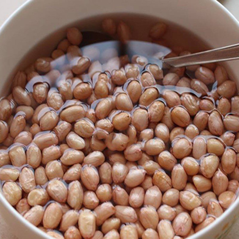 Step 1 Prepare the ingredients for Vegetarian Pumpkin Stew with Peanuts