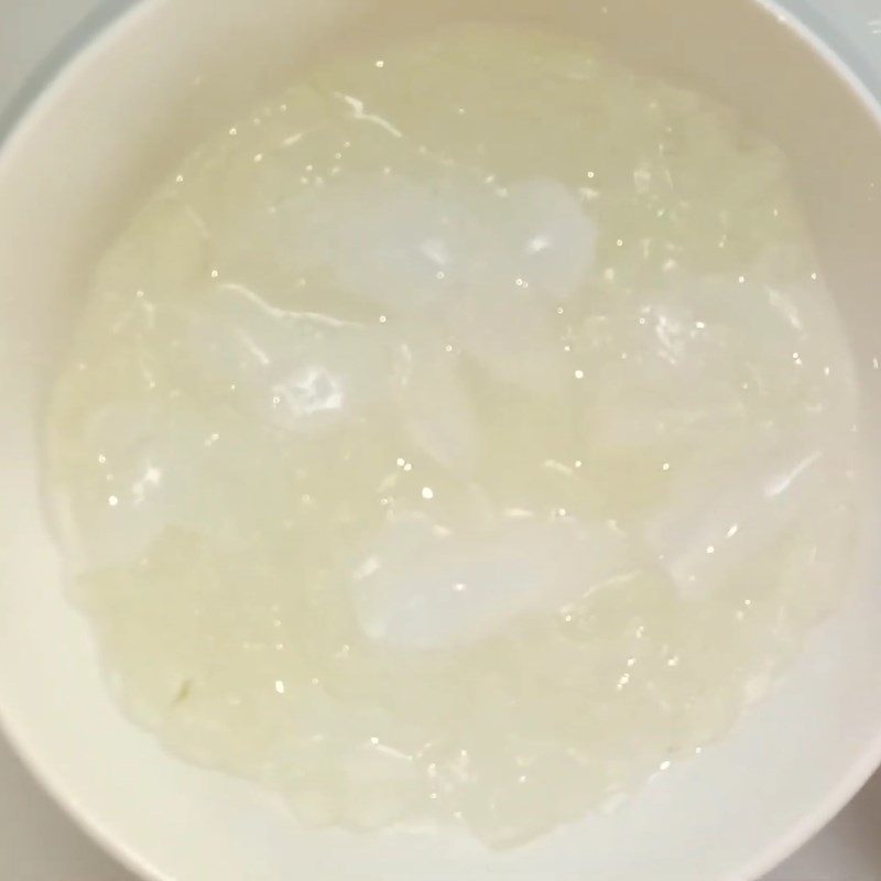 Step 1 Prepare the ingredients Aloe Vera with chia seeds and butterfly pea flower