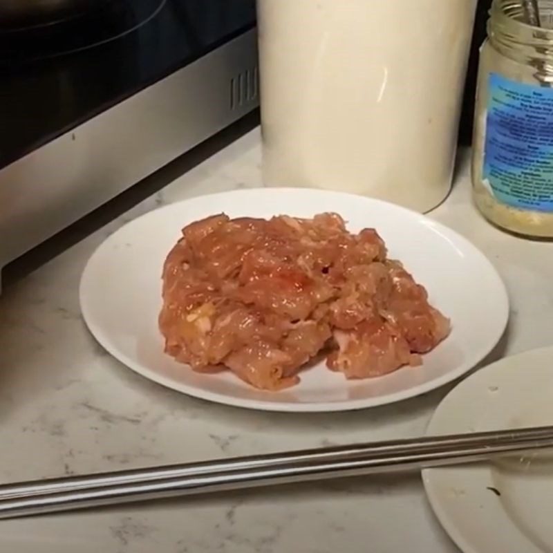 Step 2 Prepare the ingredients Chicken porridge with pumpkin and quinoa seeds