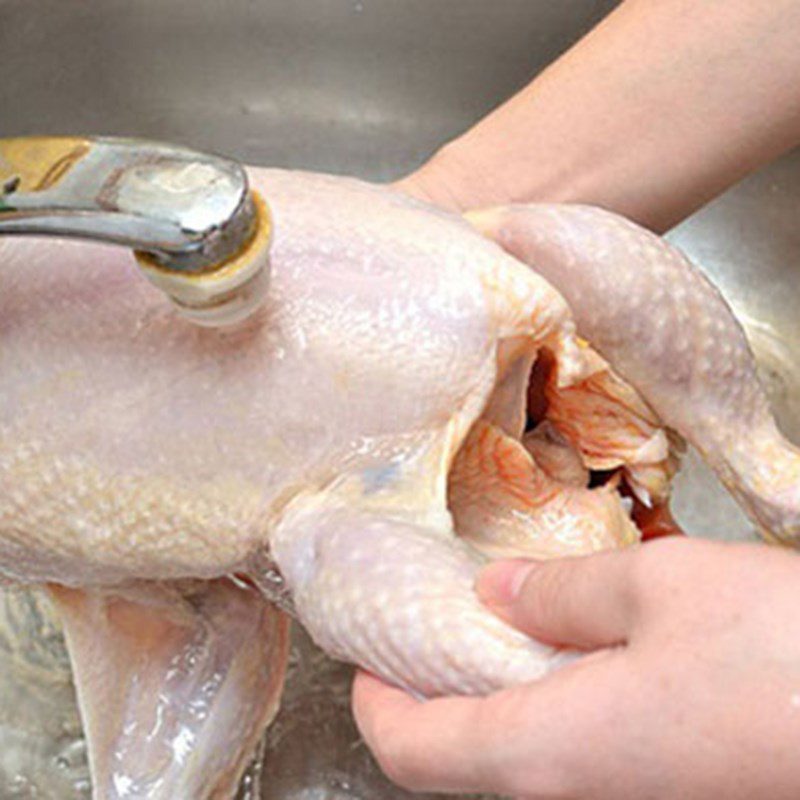 Step 1 Prepare the ingredients for Chicken Soup with Five Fruits