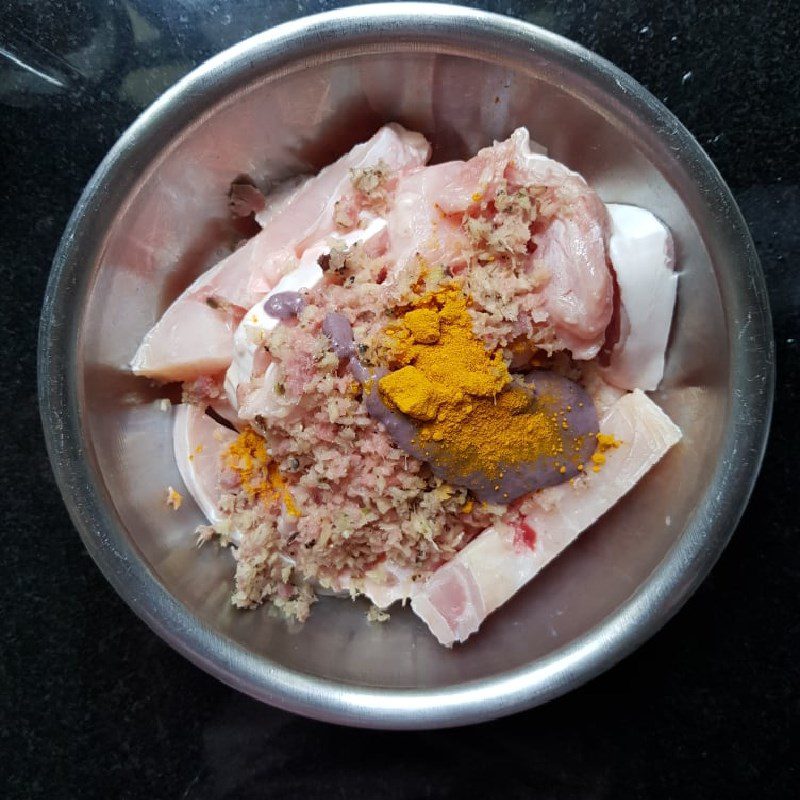 Step 1 Prepare pangasius for Lã Vọng fish cake