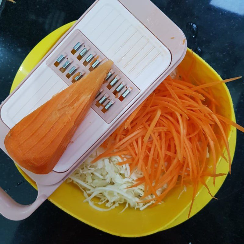 Step 2 Prepare other ingredients for cabbage salad