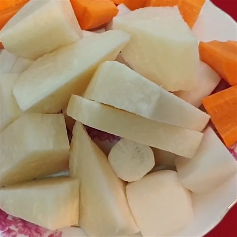 Step 2 Prepare other ingredients for Beef Offal Hot Pot with Lemongrass