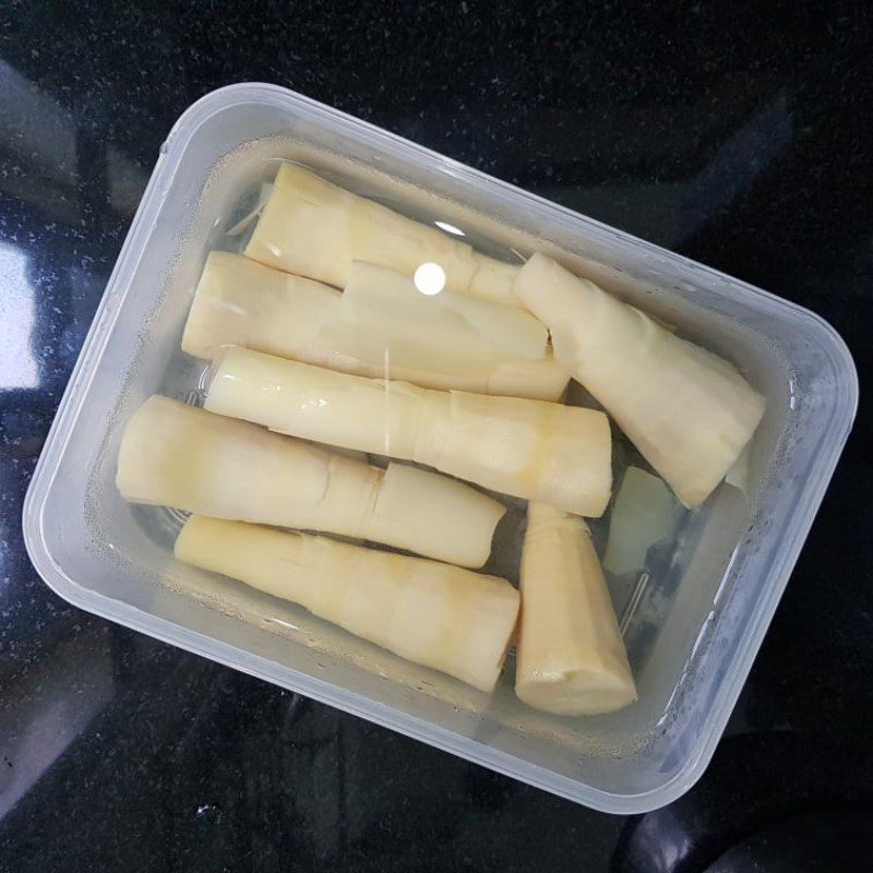 Step 2 Prepare other ingredients Stir-fried Bamboo Shoot with Pork Belly