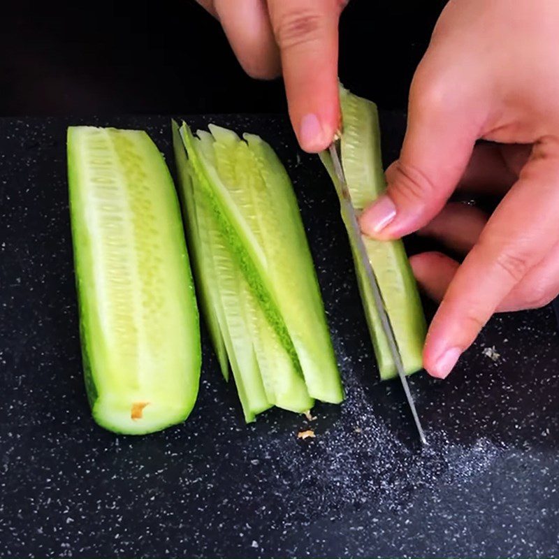 Step 2 Prepare other ingredients Fresh spring rolls