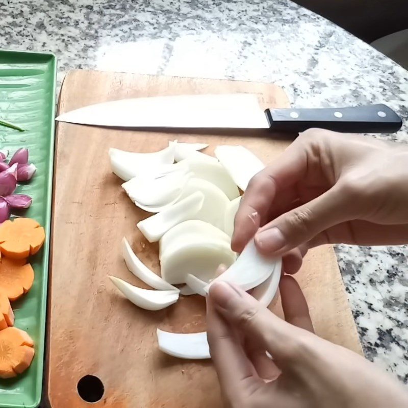 Step 2 Prepare other ingredients Black pepper chicken