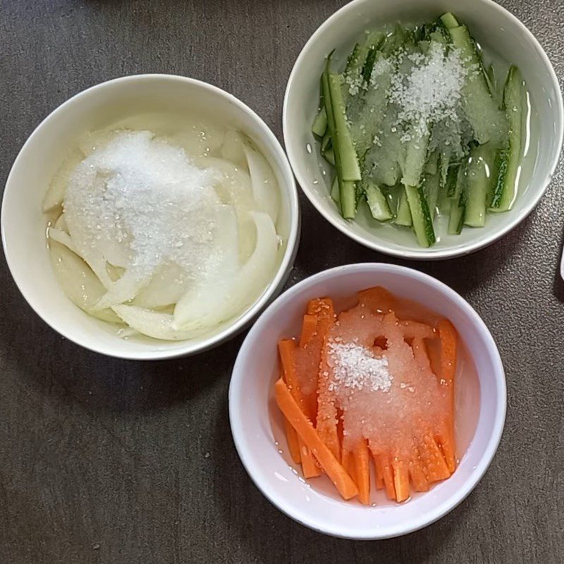 Step 2 Prepare other ingredients Rambutan jelly salad