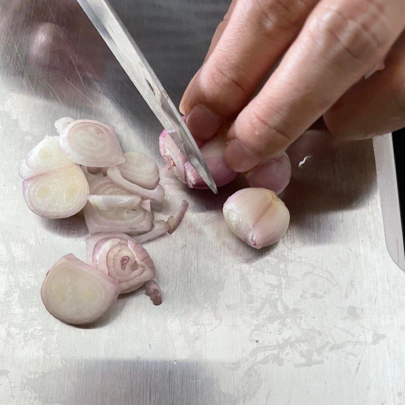 Step 2 Prepare other ingredients Pork stew with kimchi