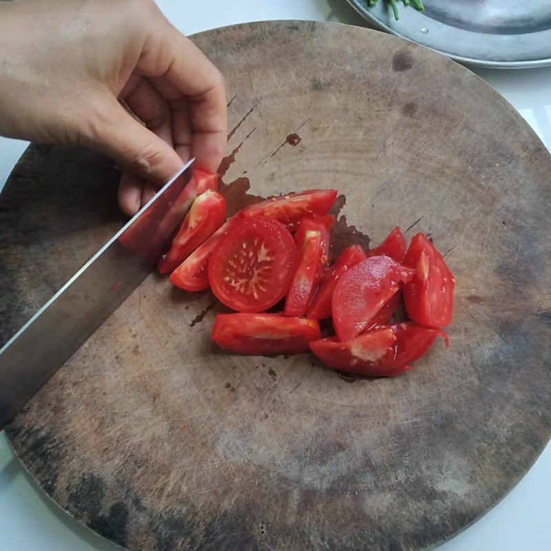 Step 2 Prepare other ingredients Crab soup with water spinach