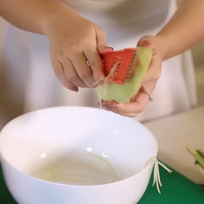 Step 2 Prepare the other ingredients for Snail Salad