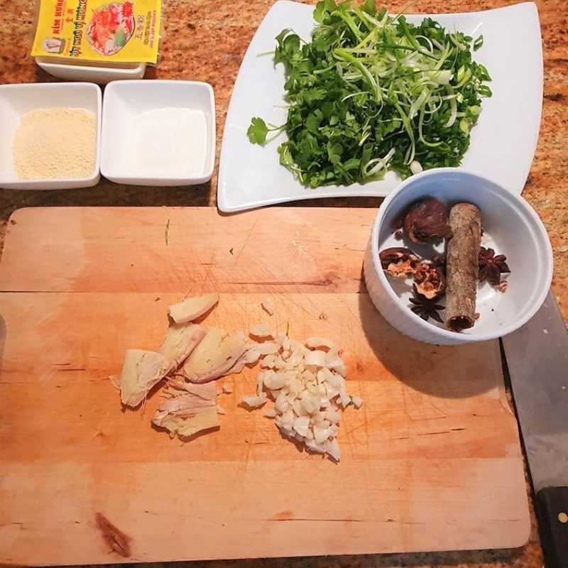 Step 2 Prepare other ingredients for beef stew