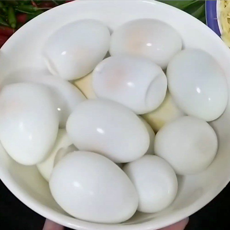 Step 2 Prepare other ingredients Stinky Crab Noodles - Gia Lai Crab Fermented Noodles