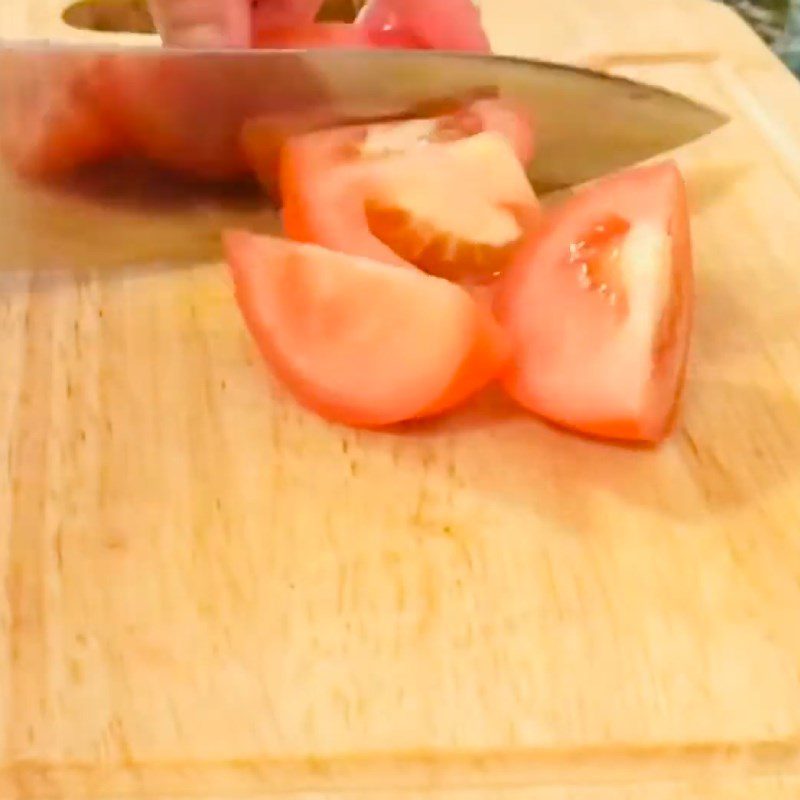 Step 2 Prepare other ingredients for seafood noodles