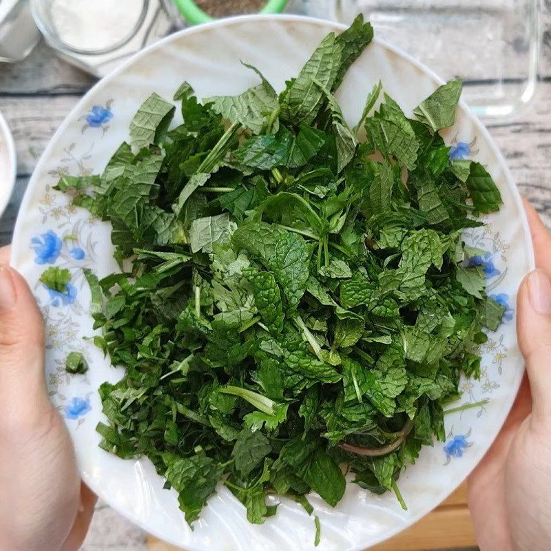 Step 2 Prepare other ingredients Gỏi gà xoài xanh