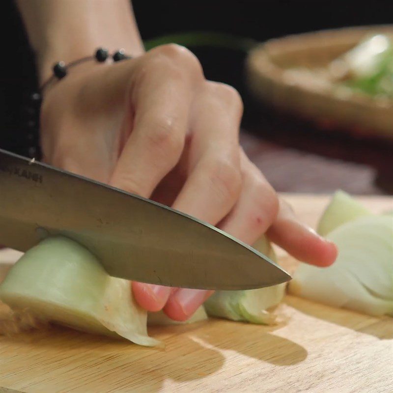 Step 2 Prepare other ingredients Kimchi Napa cabbage