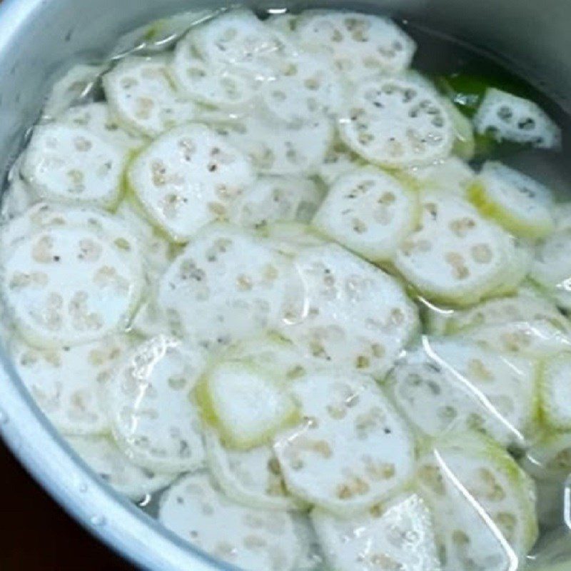 Step 2 Prepare other ingredients Young rambutan salad