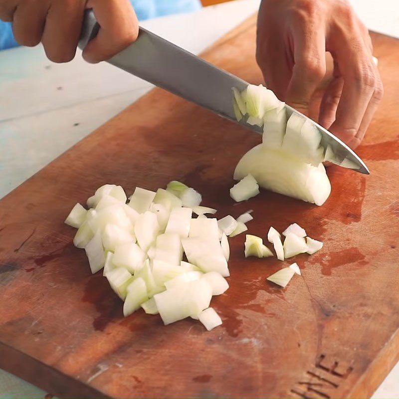 Step 2 Prepare other ingredients Beef curry with coconut milk