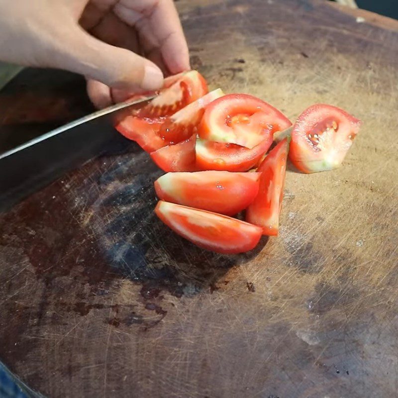 Step 2 Prepare other ingredients for tofu soup