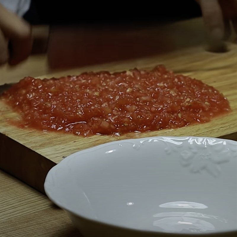 Step 2 Prepare other ingredients Mackerel stewed with tomatoes