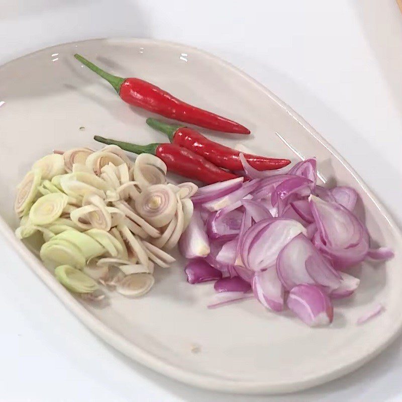 Step 2 Prepare other ingredients Fish salad (gỏi nhệch)