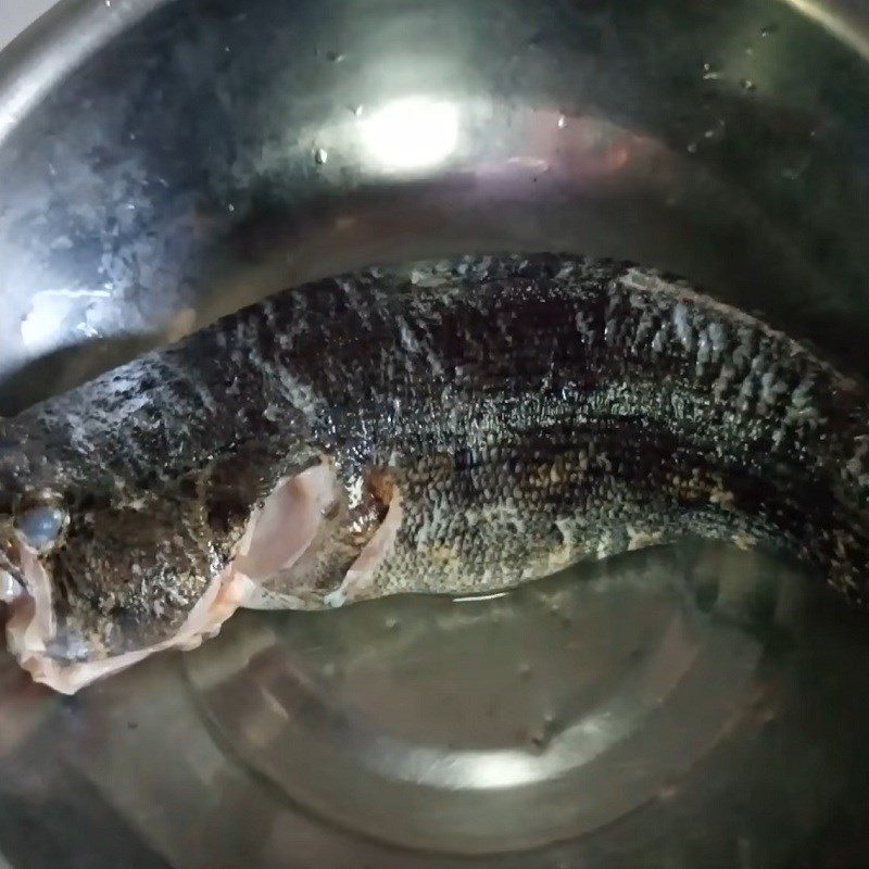 Step 2 Prepare and Boil the Fish for Fish and Water Spinach Porridge