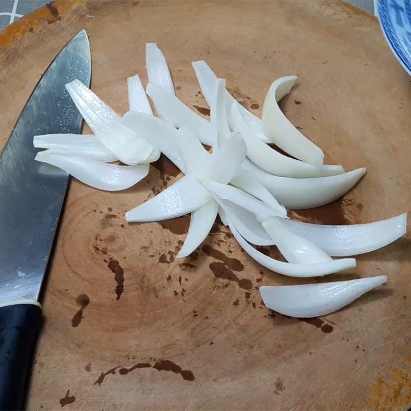 Step 2 Prepare the other ingredients Stir-fried Bok Choy with King Oyster Mushrooms