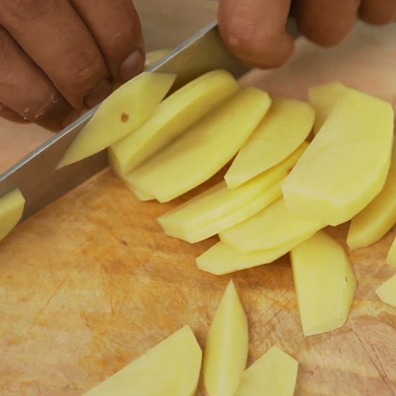 Step 2 Prepare other ingredients Grilled tuna with cheese sauce