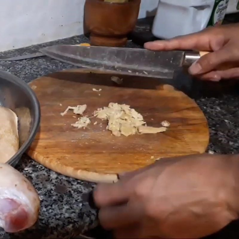 Step 2 Prepare other ingredients Lemongrass Steamed Goat