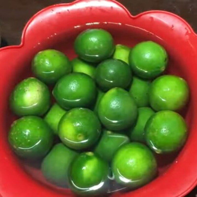 Step 1 Prepare the limes Whole Lime Jelly Jam