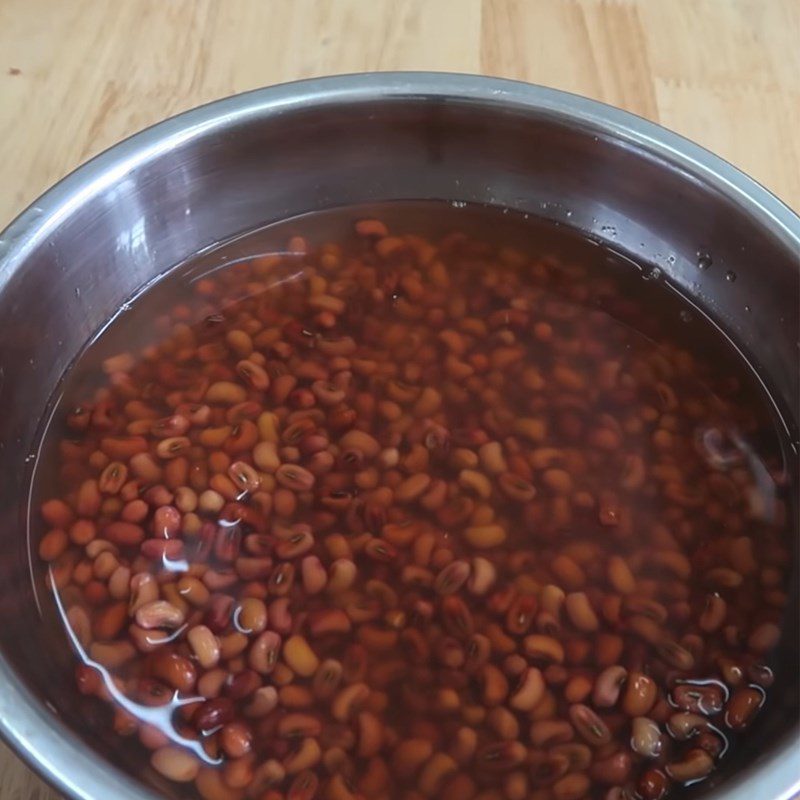 Step 1 Prepare red beans for Red Bean Jelly with Fresh Milk