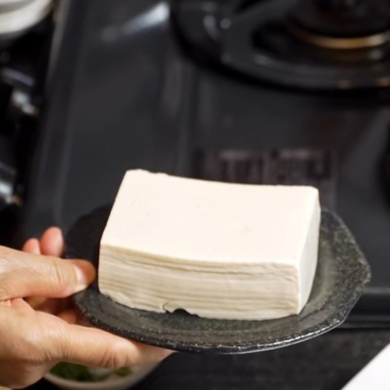 Step 3 Prepare tofu Soft tofu with fermented soy sauce