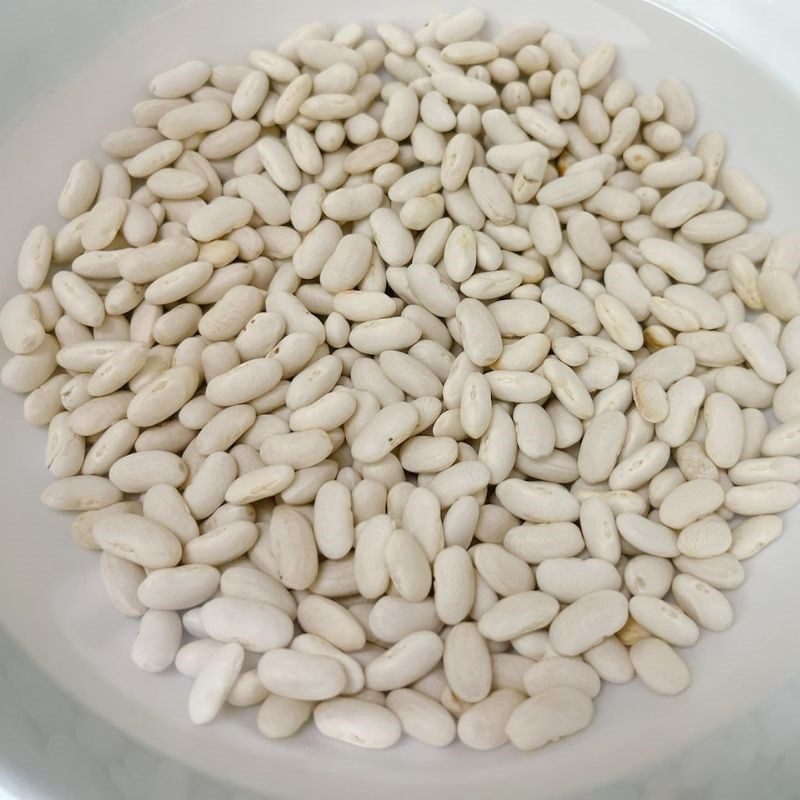 Step 1 Prepare the white beans for White Bean Mung Bean Pudding with Grated Coconut