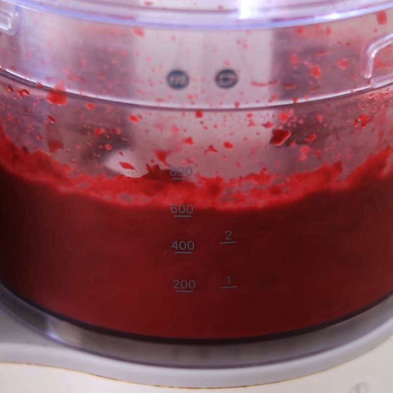 Step 1 Prepare and blend the cherries Cherry Ice Cream