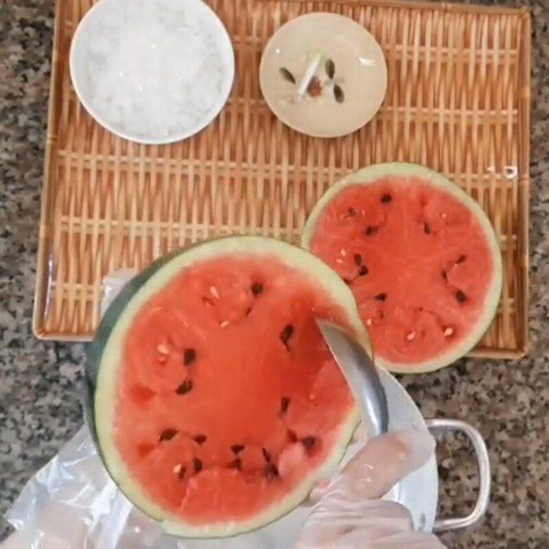 Step 1 Prepare the Watermelon Watermelon Jam