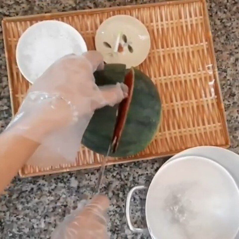 Step 1 Prepare the Watermelon Watermelon Jam