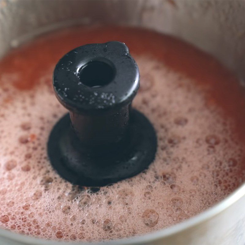 Step 1 Prepare watermelon Watermelon mousse cake