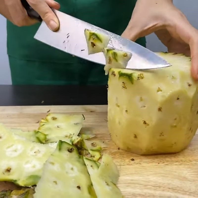 Step 1 Prepare watermelon and pineapple Watermelon and Pineapple Juice