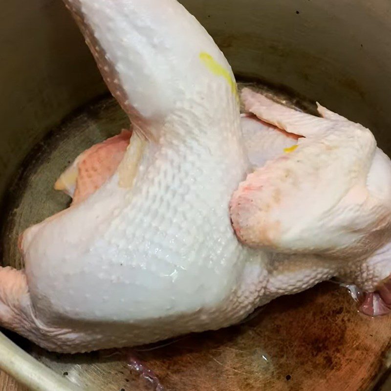 Step 1 Prepare the chicken Smoked salted chicken