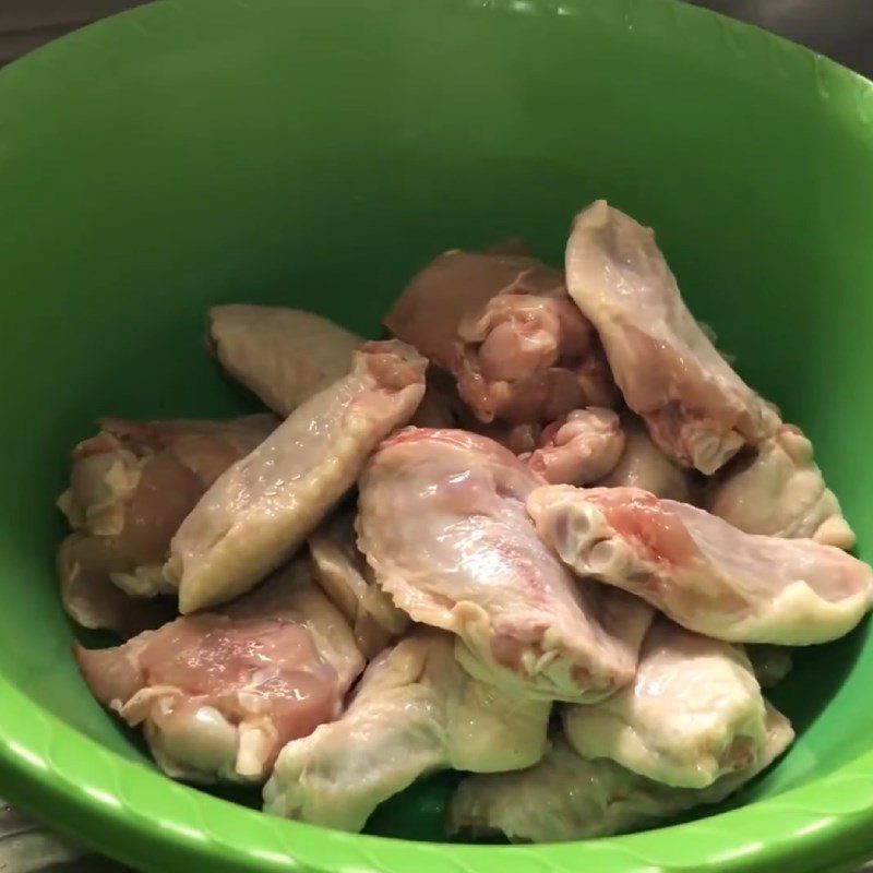 Step 1 Prepare the chicken Salt and chili fried chicken