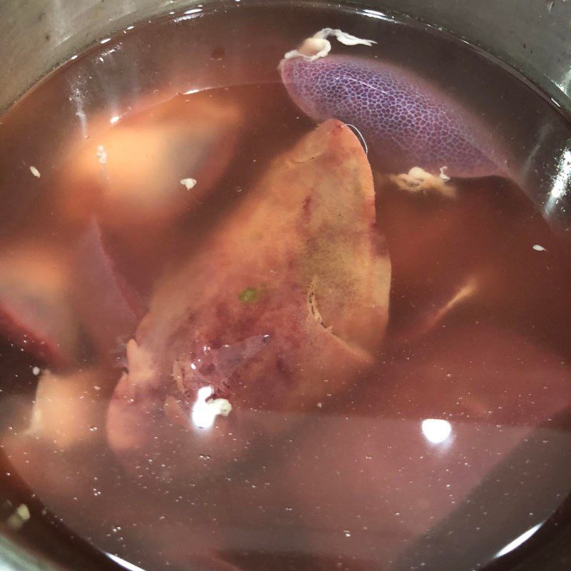 Step 1 Prepare Pork Liver for Pork Liver Pâté with Chicken Liver