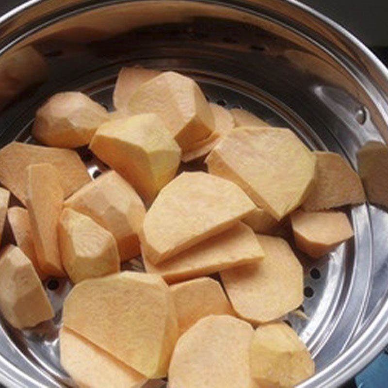 Step 1 Prepare the sweet potato Cheese Mashed Sweet Potatoes