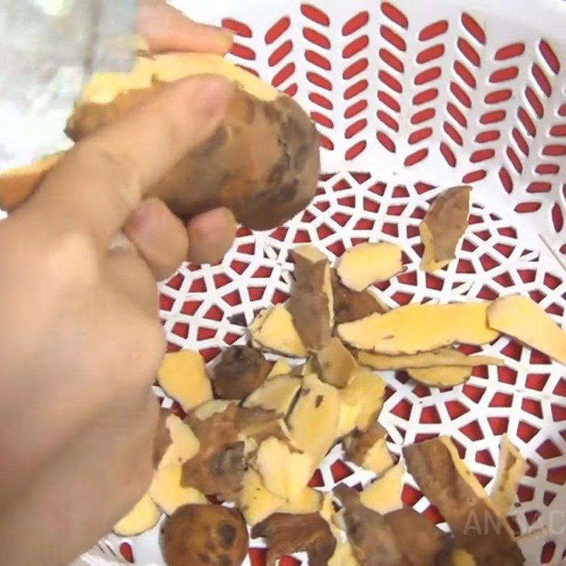 Step 1 Prepare the sweet potatoes Fried Sweet Potatoes using an Air Fryer