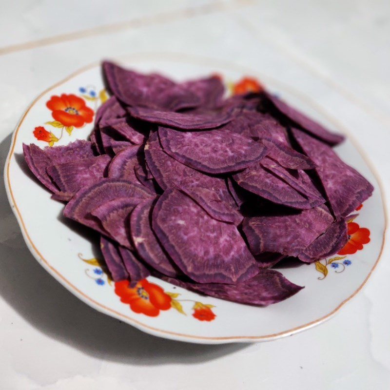 Step 1 Prepare the purple yam Sweet Purple Yam
