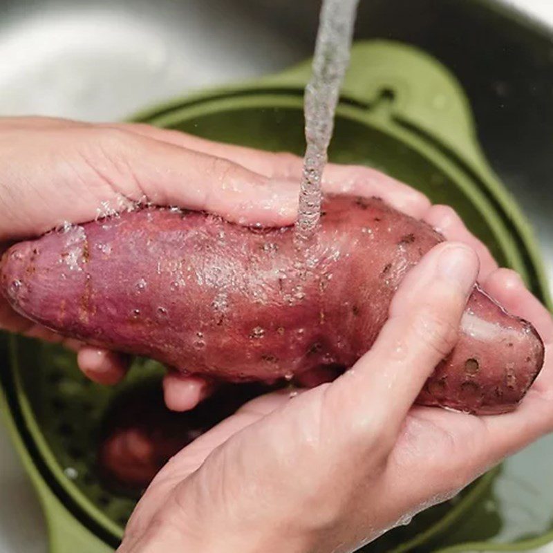 Step 1 Prepare the sweet potatoes Baked Sweet Potatoes with Butter