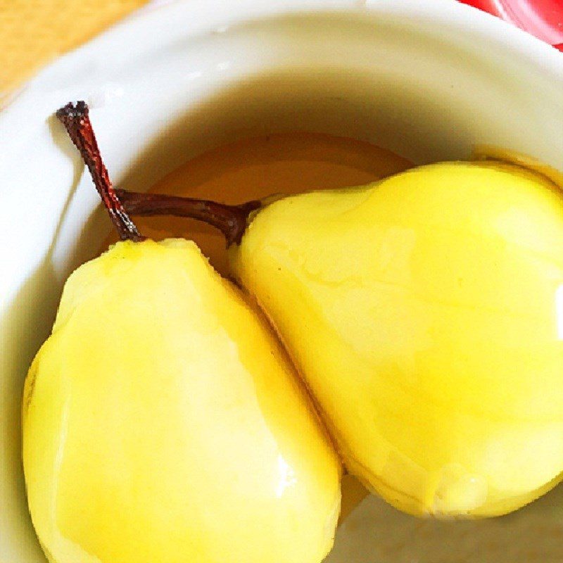 Step 1 Prepare and Marinate the Pears Honey Steamed Pears