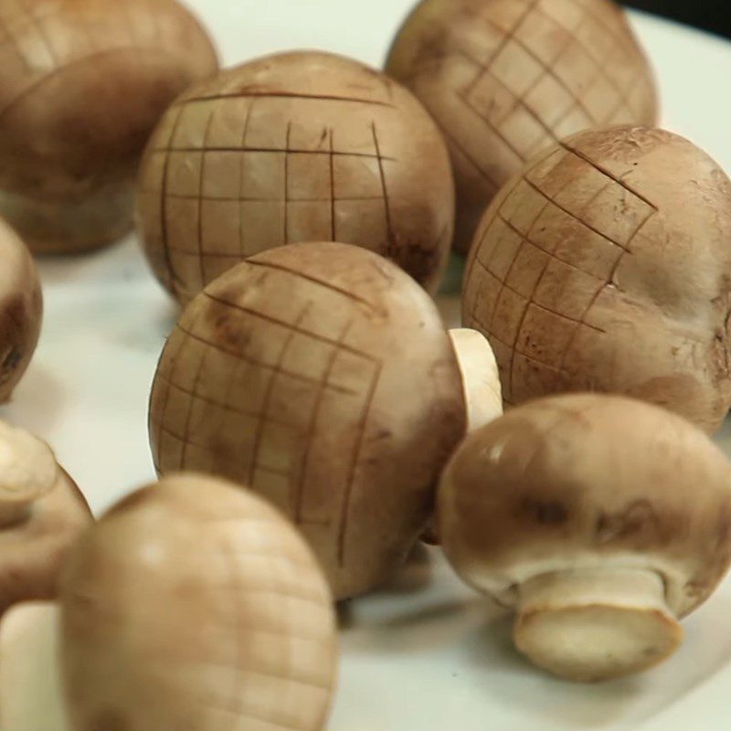 Step 1 Prepare the mushrooms Salt and Pepper Fried Mushrooms