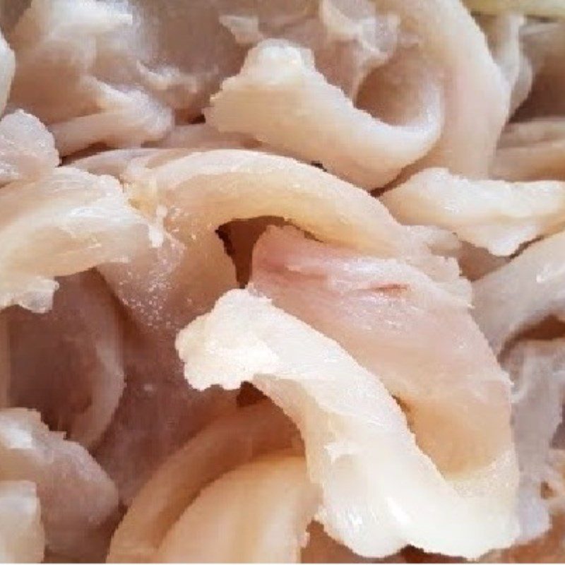 Step 1 Prepare the ingredients Beef tendon soaked in fish sauce (Recipe shared from Tiktok Let's cook with TasteVN)